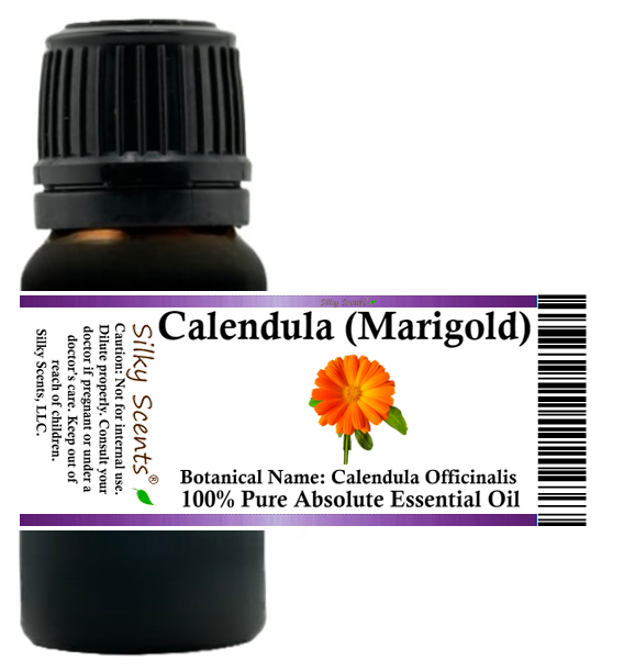 Marigold Essential Oil - Calendula Officinalis - 100% Pure and Undiluted - Delightful Marigold Essential Oil - Calendula Officinalis - 100% Pure and Undiluted - Delightful