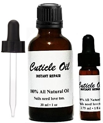 Cuticle Oil Set (Travel Size + Full Size + Bonus Eye Dropper)