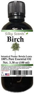Silky Scents Birch Essential Oil (Betula Lenta) 100% Pure and Natural with Certified Child Resistant Cap