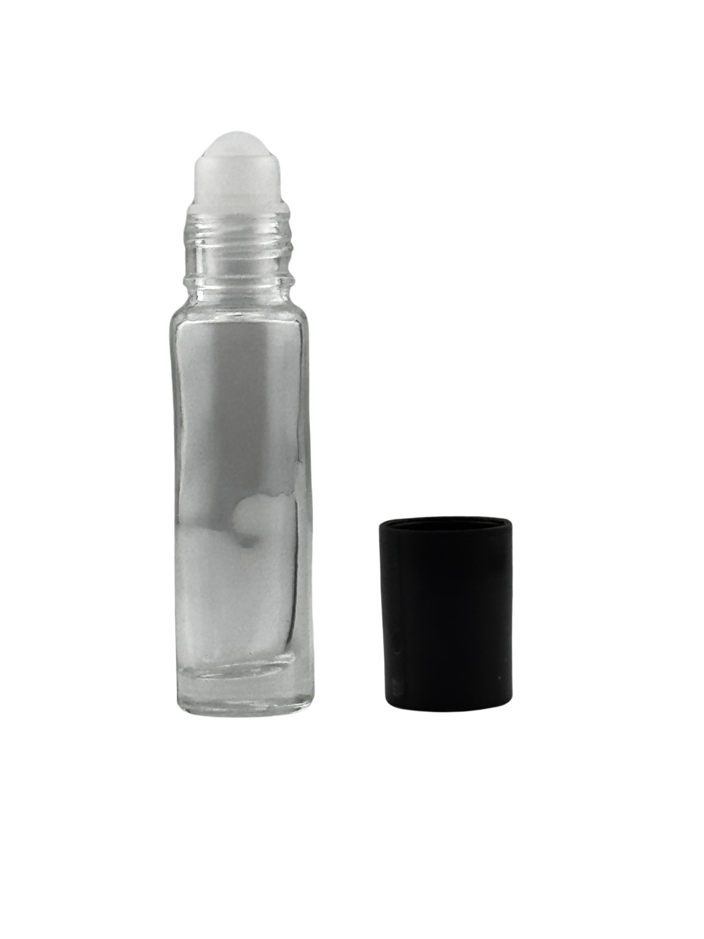 1/3 oz Roll On Bottle with Black Cap