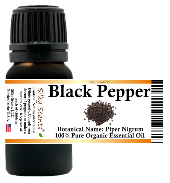 Black Pepper Organic Essential Oil