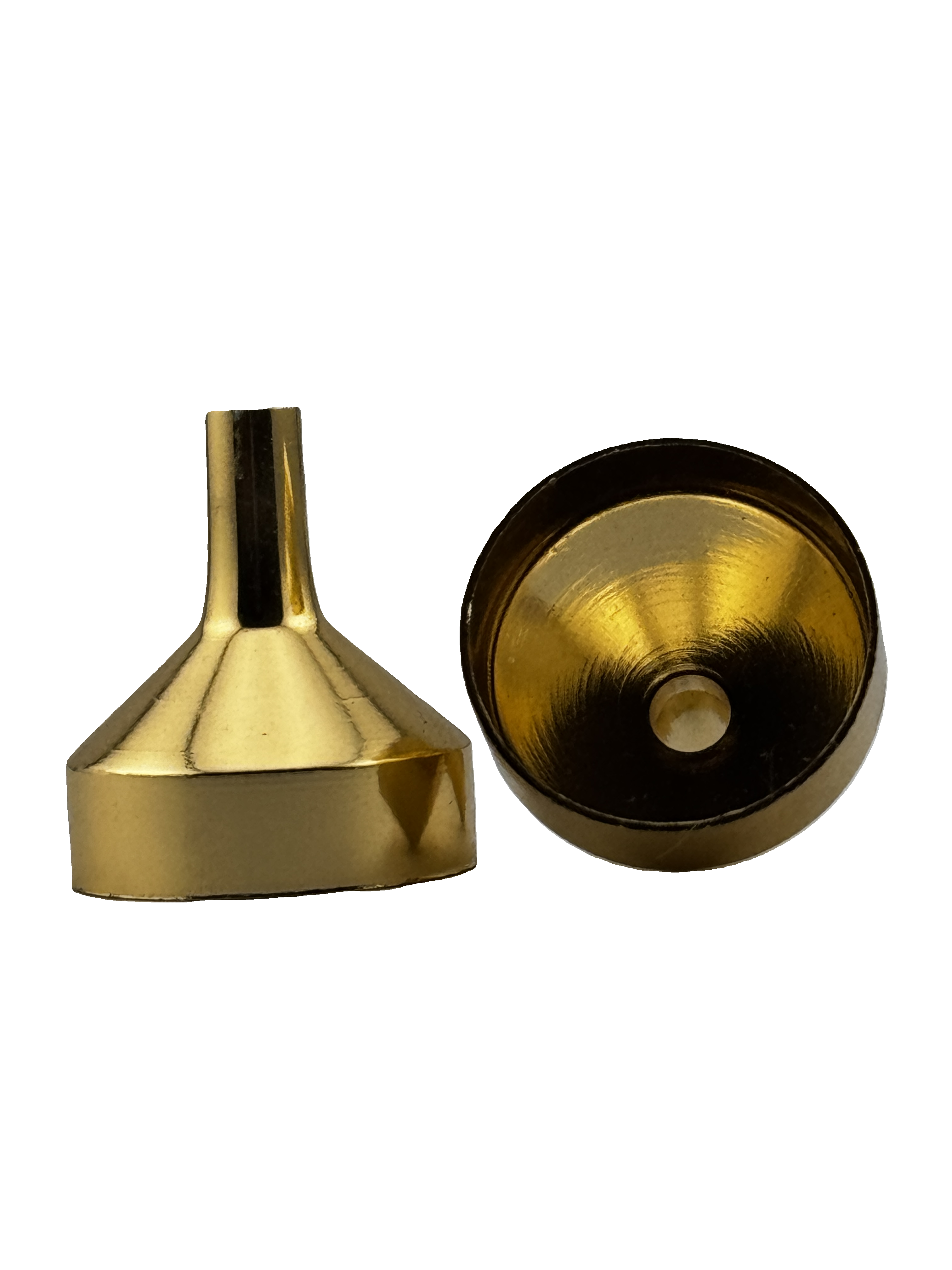 Mini Gold Metal Funnel