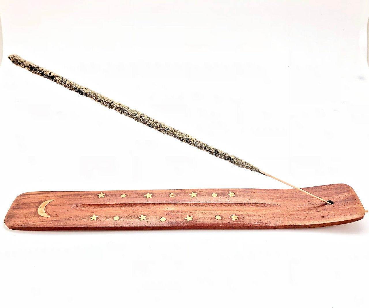 Moon & Stars Wooden Incense Stick Holder