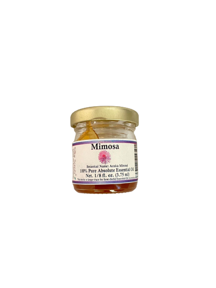 Mimosa Absolute Essential Oil (Acaica Mirensi) *Semi-Solid* (Comes in a Jar)